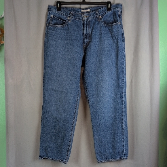 Levi's Blue "Baggy 94" Wide Leg Jeans. - Picture 1 of 7